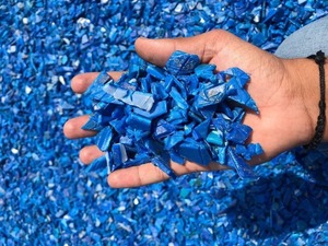 Wholesale Exporter Recycled HDPE blue <b>drum</b> scrap baled/ Bulk HDPE Granules/HDPE blue <b>drum</b> flakes price per ton Cheap price - Product Image 2