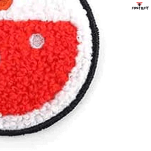 Parches Bordados con Logotipo Personalizado al por Mayor, Material PU, Adhesivo 3D, Borde Merrow, para Prendas y Ropa Infantil, Tamaños y Diseños Personalizados - Product Image 5