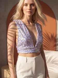 Nuevo y Elegante Conjunto de Bata de Noche de Verano Ecológico de Spandex/Algodón para Mujer, 2 Piezas, Lujoso, con Encaje Sólido y Top de Tirantes de Secado Rápido - Product Image 6