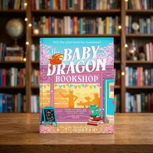 Librería del Dragón Bebé de A. T. Qureshi, Tapa Blanda de Alta Calidad, 352 Páginas, Cómoda Lectura de Fantasía y Romance, Serie Dragón Bebé, Ficción para Adultos - Product Image 1