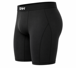Calzoncillos y Bóxers Personalizados para Hombre, Negros, Deportivos, para Gimnasio, Fitness, Running, Entrenamiento, Fabricante OEM de Marca Privada SHH, Transpirables - Product Image 3