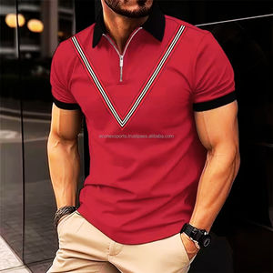 Econex Deportes de punto de algodón personalizado para camisetas de polo para hombres de talla grande transpirable ropa de trabajo uniforme sólido al por mayor de impresión Golf P - Product Image 1