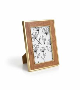 Light Oak Wood Photo <b>Frame</b> Rounded Edge Tabletop Picture Holder Natural Timber Desktop Display Home Office Art Gallery Decor - Product Image 3