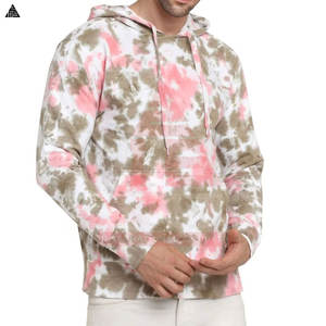 Sudadera con Capucha Tie Dye para Hombre, Estilo Nuevo, Informal, Básica, de Algodón Mezclado, Diseño Personalizado, Tendencia Actual - Product Image 5