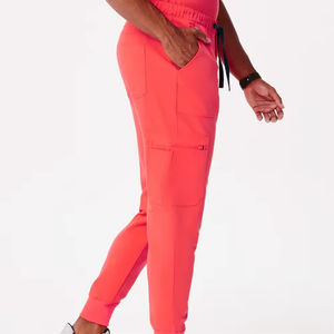 Uniformes de Enfermería, Pantalones de Trabajo Unisex con Cintura Elástica, Ropa de Trabajo para Hospitales, Ropa para Médicos, Transpirable - Product Image 3