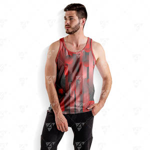 Nueva Camiseta sin Mangas para Hombre con Logotipo Personalizado, Tejido Transpirable y Ecológico para un Diseño Personalizado a la Moda - Product Image 5