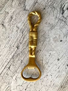 Abridor de Botellas con Forma de Palmera Dorada, Técnica de Fundición a Mano, Decorativo, Portátil, Hecho a Mano, Abridor de Cerveza Manual para Bar, Artículos de Regalo - Product Image 6