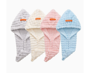 Gorros secadores de pelo al por mayor, diseño de una pieza súper absorbente y de secado rápido, nuevo estilo 2025 para mujeres y adultos - Product Image 1