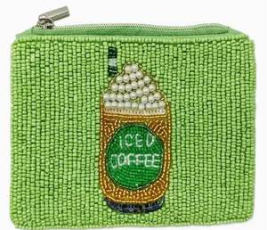 Pochette porte-monnaie brodée à la main avec perles de verre, pour usage quotidien, voyage, cadeaux, fêtes, sacs tendance et originaux - Product Image 3
