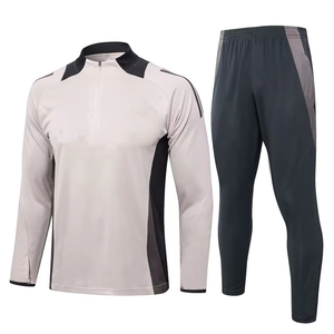 Conjunto Deportivo Personalizado 2026 OEM ODM, Nuevo Diseño, Traje de Entrenamiento de Fútbol para Adultos, Manga Larga, Fibra de Poliéster - Product Image 4