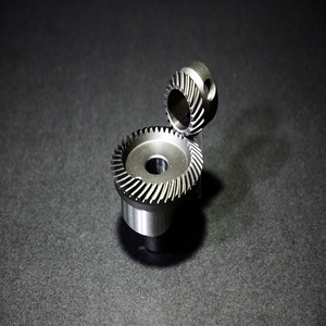 Piezas de Máquina Herramienta de acero con engranaje cónico espiral personalizado - Product Image 3