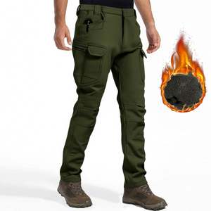 Pantalon de sport actif pour homme en polyester/coton respirant, poids moyen, pliable, pour l'été, haute performance, avec poches - Product Image 4