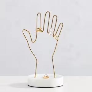 Support à bijoux classique en métal, présentoir de rangement pour bijoux - Product Image 4