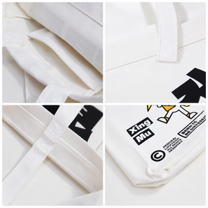 Sac fourre-tout en toile personnalisé avec impression intégrale, logo, réutilisable, pour le shopping, la publicité, les cadeaux, l'usage quotidien, articles culturels et créatifs - Product Image 3