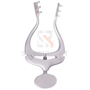 Retractor Mastoideo Gifford, Instrumento Quirúrgico Otológico ENT, Certificado CE, Acero Inoxidable Clase I, Manual SI-OIS-0001 - Product Image 1