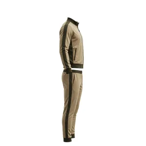Chaqueta Deportiva Ligera para Hombre, Color Marrón Real, con Bolsillos Laterales, Estilo Casual, Corte Holgado, 100% Algodón, para Verano - Product Image 3