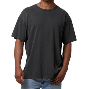 Camisetas Casuales de Manga Corta para Hombre, Talla Grande, Secado Rápido, Diseño con Estampado Láser, 100% Algodón Transpirable, Venta al Por Mayor - Product Image 1