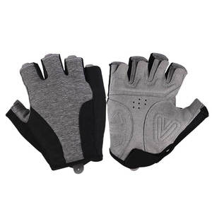 Gants de musculation demi-doigts pour la gym, avec paume rembourrée, maille respirante, pour le cyclisme et l'entraînement, vente en gros, unisexe - Product Image 1