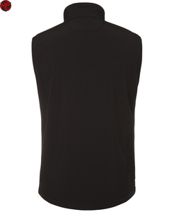 Gilet softshell pour homme, col montant, fermeture éclair, sans manches, avec poches zippées, pour activités de plein air - Product Image 5