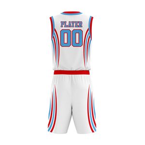 Conjunto de Uniforme de Baloncesto Profesional Personalizado, Camiseta y Pantalones Cortos Transpirables, Talla Grande, Tejido que Absorbe la Humedad, Cómodo - Product Image 2