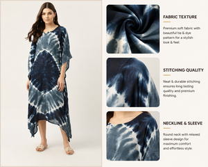 Solid Floor-Length Bohemian <b>Kaftan</b> Dress for Women Eco-Friendly Linen/Cotton Modern Fit Breathable <b>Summer</b> Beach Cover-Up - Product Image 4