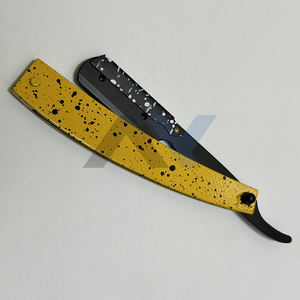 Rasoir à lame pivotante Mamaz Yara, lancement récent, fabrication directe usine, OEM, en acier inoxydable avec revêtement papier, lame droite remplaçable - Product Image 3