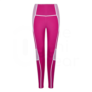 Mallas de Yoga de alta calidad para mujer, pantalones de gimnasio con cintura elástica transpirable con estampado personalizado, nuevo diseño al por mayor - Product Image 1