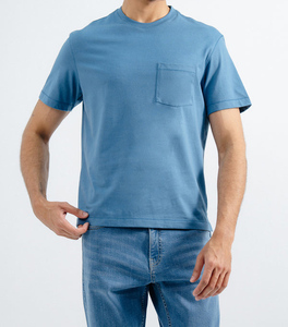 Camiseta de Verano para Hombre, 100% Algodón de Alta Calidad, Diseño Personalizado, Manga Corta, Estampado Sólido, Ropa Casual - Product Image 2