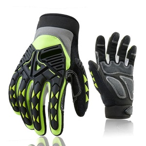 Nouveauté : Gants de conduite Alpha Racing à écran tactile, en cuir, antidérapants, coupe-vent, à doigts entiers, fermeture auto-agrippante, unisexe, les meilleurs - Product Image 1