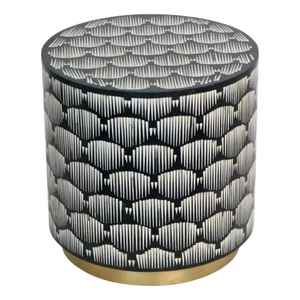 Tabouret d'appoint moderne en MDF résineux fait main de haute qualité, durable, étanche et écologique pour la décoration intérieure - Product Image 3