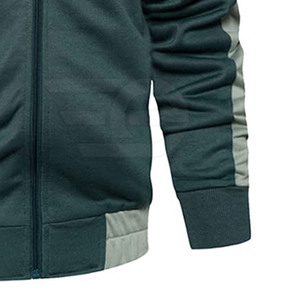 Ensemble de sport décontracté pour homme avec fermeture éclair, respirant, pour la gym, l'entraînement, la course et les activités de plein air - Product Image 5