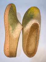 Pantuflas de hombre antideslizantes, transpirables, de fieltro, cerradas, ligeras, desechables, cálidas, para interiores, de secado rápido y absorbentes del sudor.