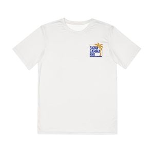 Camiseta Blanca Personalizada para Mujer con Gráfico de Poodle, Moderna, de Manga Corta y Cuello Redondo, con Diseño Estampado Elegante para Uso Casual - Product Image 1
