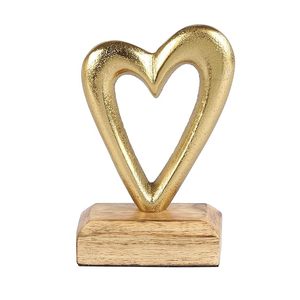 <b>Heart</b> Shape Decorative Showpiece for Home Living Room Table Decor - Product Image 2