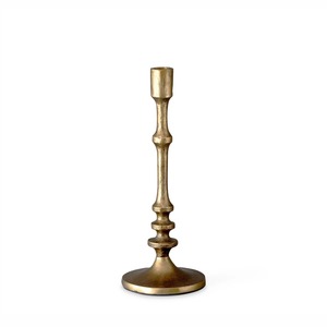Porte-bougie décoratif en aluminium doré de luxe moderne, centre de table pour salon, chambre, salle à manger, à prix avantageux - Product Image 2