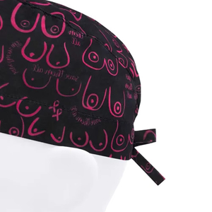 Premium Waterproof Surgical <b>Caps</b> with Canvas Fabric Breathable Unisex Medical Head Covers for Professional Hospital <b>Scrubs</b> Use - Product Image 2