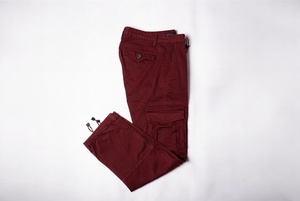 Pantalon cargo vert olive élégant pour femme, coupe ajustée, look chic décontracté pour le bureau, mélange de coton de qualité supérieure - Product Image 2