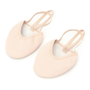 Professional Soft Half Sole Canvas Upper Flat <b>Heel</b> Ballet Shoes for Women-Rhythmic <b>Dance</b> & Gymnastics Practice - Product Image 1