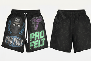 Pantalones Cortos de Moda Estilo Hip-Hop Vintage, Ecológicos, de Secado Rápido, Transpirables, 100% Algodón, Casuales, de Verano, Hasta la Rodilla, Corte Holgado - Product Image 6