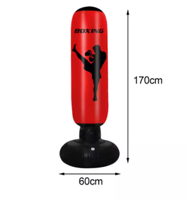 170cm Inflatable Punching <b>Bag</b> Free Standing Boxing <b>Bag</b> Adult Children Boxing <b>Punch</b> Kicking Sandbag PVC Inflatable Tumbler - Product Image 3