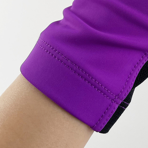 Gants de billard sans doigts 2026 les plus vendus, unisexe, violet, en polyester, à enfiler, pour droitier - Product Image 4