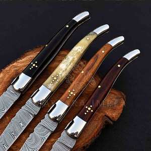 Couteau à steak pliant multifonction Laguiole français, couteau de poche d'extérieur, support ODM/OEM personnalisé - Product Image 2