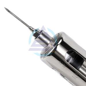 <b>Veterinary</b> Animal Continuous Injection <b>Syringe</b> with Needle 10/20/30/50ml Stainless Steel Automatic Vaccination Gun for Cow Sheep - Product Image 3