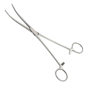 Rochester Pean Forceps <b>9</b>″ Curved Stainless Steel Surgical Hemostatic Clamping Instrument - Product Image 1