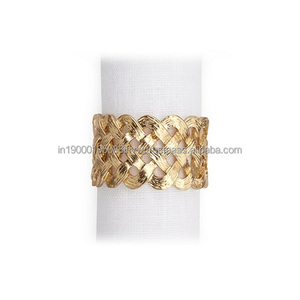 Servilletero de color dorado de aluminio, servilletero de tamaño y forma personalizados para uso en el hogar, Hotel, bodas y restaurantes - Product Image 4