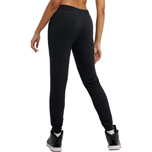 Pantalon de jogging pour femme en néoprène, tissu épais structuré, taille élastique, streetwear, pantalon de survêtement - Product Image 4