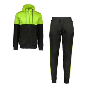 Ensemble de survêtement unisexe avec fermeture éclair pour la course, le sport, la gym, l'entraînement, l'école, les joggers et les équipes sportives - Product Image 3