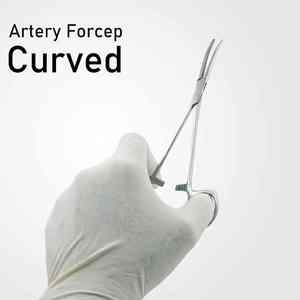 Pinzas Mosquito Rectas de 12.5cm, Instrumentos Médicos Curvos de Alta Calidad, Fabricación Directa de Fábrica - Product Image 5