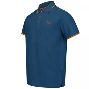 POLO Unisex de verano para adultos, moda de negocios informal para hombres, manga corta, transpirable, solapa suelta, bordado, protector contra erupciones - Product Image 4