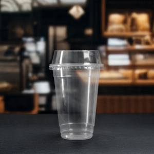 Gobelets en plastique PP écologiques jetables du Vietnam, à paroi simple, 95 mm, 16/20/24 oz, avec couvercles, pour café et boissons froides - Product Image 3